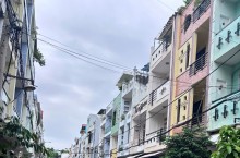 MT đường số Bình Phú 2 (4*16m, 2 lầu),sát Lý Chiêu Hoàng, Quận 6, chỉ: 9.1 tỷ TL