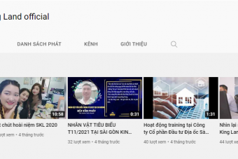 THÀNH LẬP KÊNH YOUTUBE CHÍNH THỨC - SÀI GÒN KING LAND OFFICAL