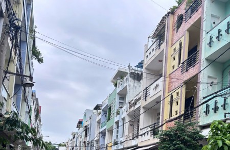 MT đường số Bình Phú 2 (4*16m, 2 lầu),sát Lý Chiêu Hoàng, Quận 6, chỉ: 9.1 tỷ TL